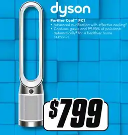 The Good Guys Dyson Purifier Cool PC1 offer