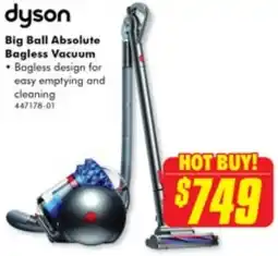 The Good Guys Dyson Big Ball Absolute Bagless Vacuum offer