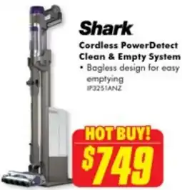 The Good Guys Shark Cordless PowerDetect Clean & Empty System offer