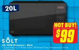 The Good Guys SÔLT 20L 700W Microwave offer