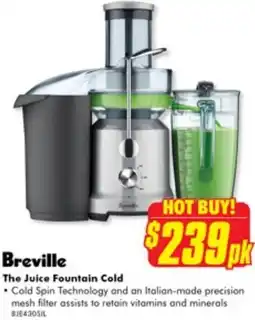 The Good Guys Breville The Juice Fountain Cold offer