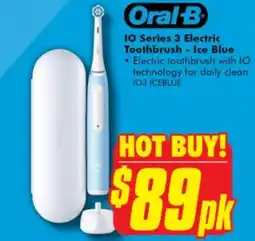 The Good Guys Oral-B IO Series 3 Electric Toothbrush offer