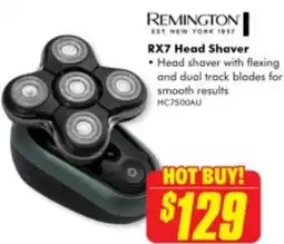 The Good Guys Remington RX7 Head Shaver offer