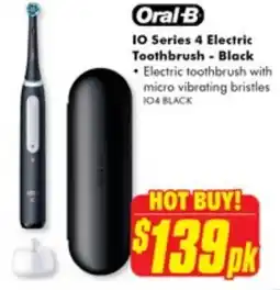 The Good Guys Oral-B IO Series 4 Electric Toothbrush offer