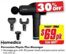 The Good Guys Homedics Percussion Physio Plus Massager offer