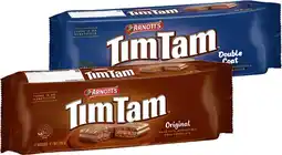 IGA Arnott’s Tim Tam Chocolate Biscuits 165‑200g Selected Varieties offer