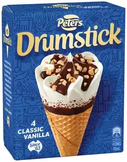 IGA Peters Drumstick 4‑6 Pack Selected Varieties offer