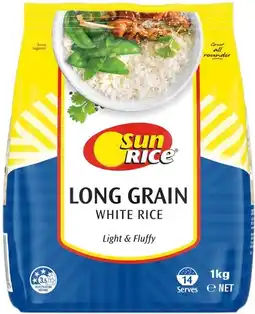 IGA SunRice Long Grain White Rice offer