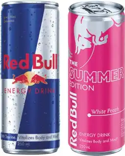 IGA Red Bull Energy Drink Selected Varieties offer