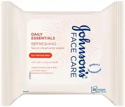 IGA Johnson’s Facial Cleansing Wipes Selected Varieties offer