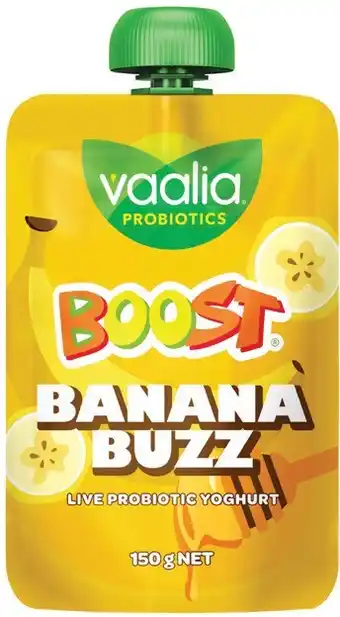 IGA Vaalia Boost Probiotic Yoghurt Selected Varieties offer