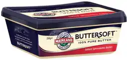 IGA Mainland Buttersoft Salted Spreadable Butter offer