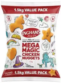 IGA Ingham’s Mega Magic Chicken Nuggets Value Pack offer
