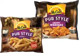 IGA McCain Pub Style Wedges or Fries 750g Selected Varieties offer