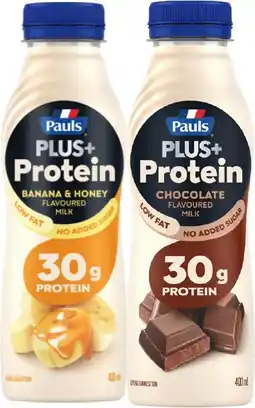 IGA Pauls Plus Protein Flavoured Milk Selected Varieties offer