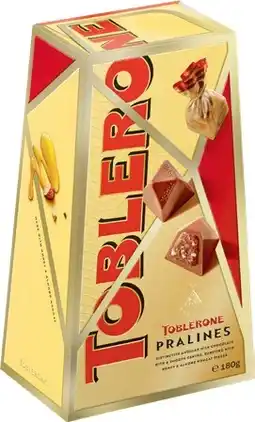 IGA Toblerone Pralines Chocolate Box Selected Varieties offer