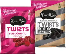IGA Darrell Lea Liquorice Share‑280g Selected Varieties offer