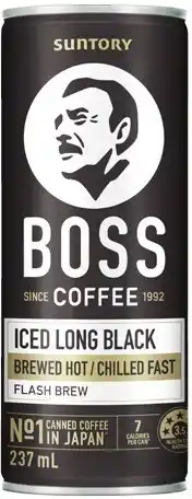 IGA Suntory Boss Coffee Selected Varieties offer