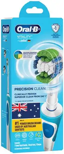 IGA Oral-B Vitality Electric Toothbrush Selected Varieties offer