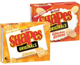 IGA Arnott’s Shapes 130‑190g Selected Varieties offer