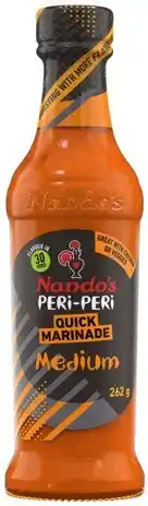 IGA Nando’s Peri‑Peri Quick Marinade 260‑270g Selected Varieties offer