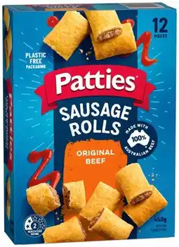 IGA Patties Original Beef Sausage Rolls offer