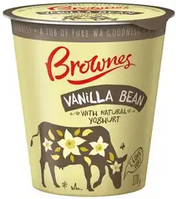 IGA Brownes Yoghurt offer