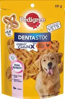 IGA Pedigree Dentastix Chewy Chunx Dog Treats Selected Varieties offer