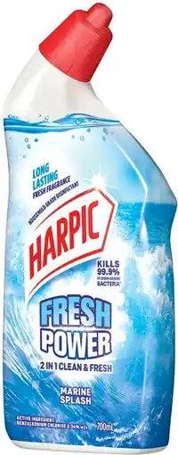 IGA Harpic Fresh Power Liquid Toilet Cleaner* Selected Varieties offer