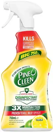 IGA Pine O Cleen Disinfectant Multipurpose Cleaner Spray* Selected Varieties offer