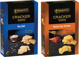 IGA Arnott’s Cracker Chips, Sourdough Crisps 150g or Flatbread Dippers 130g Selected Varieties offer