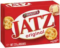 IGA Arnott's Jatz Selected Varieties offer