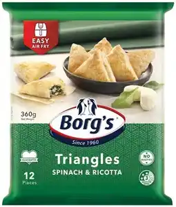 IGA Borg’s Triangles Selected Varieties offer