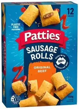 IGA Patties Classic Sausage Rolls or Pasties12 Pack offer