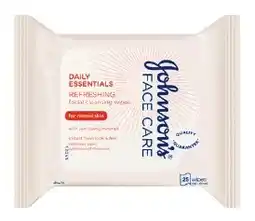 IGA Johnson’s Facial Cleansing Wipes Selected Varieties offer