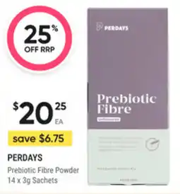 healthylife Perdays prebiotic fibre powder offer