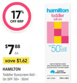 healthylife Hamilton toddler sunscreen roll- on spf 50+ - offer