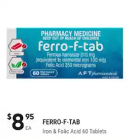 healthylife Ferro-f-tab iron & folic acid offer