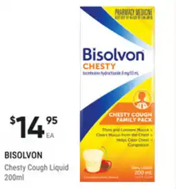 healthylife Bisolvon chesty cough liquid offer