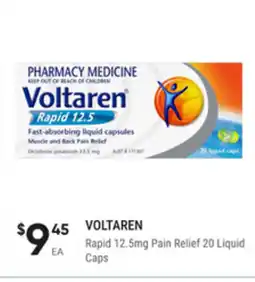 healthylife Voltaren Rapid Pain Relief offer