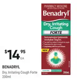 healthylife Benadryl Dry, Irritating Cough Forte offer