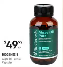 healthylife Biogenesis algae oil pure offer