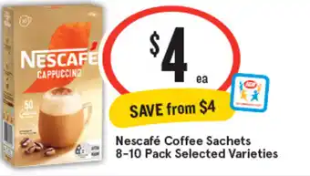 Nescafé Coffee Sachets