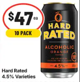 IGA Hard rated 4.5% varieties offer