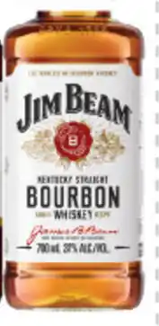 IGA Jim beam white label bourbon offer
