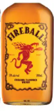 IGA Fireball cinnamon whisky offer
