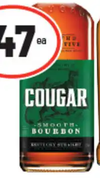 IGA Cougar bourbon offer