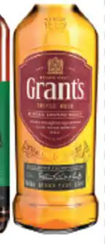 IGA Grant's Scotch Whisky offer