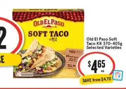 IGA Old el paso soft taco kit offer