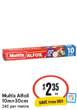 IGA Multix alfoil offer